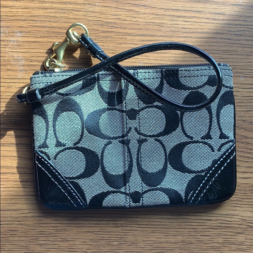Coach wristlet